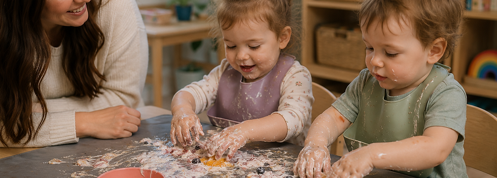 Child Messy Play