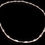 Miniature : Collier or blanc 18K rhodié