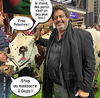Meyer Habib au Salon de l'Agriculture