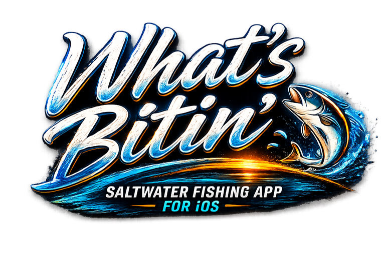 What's Bitin' — saltwater fishing app for iOS