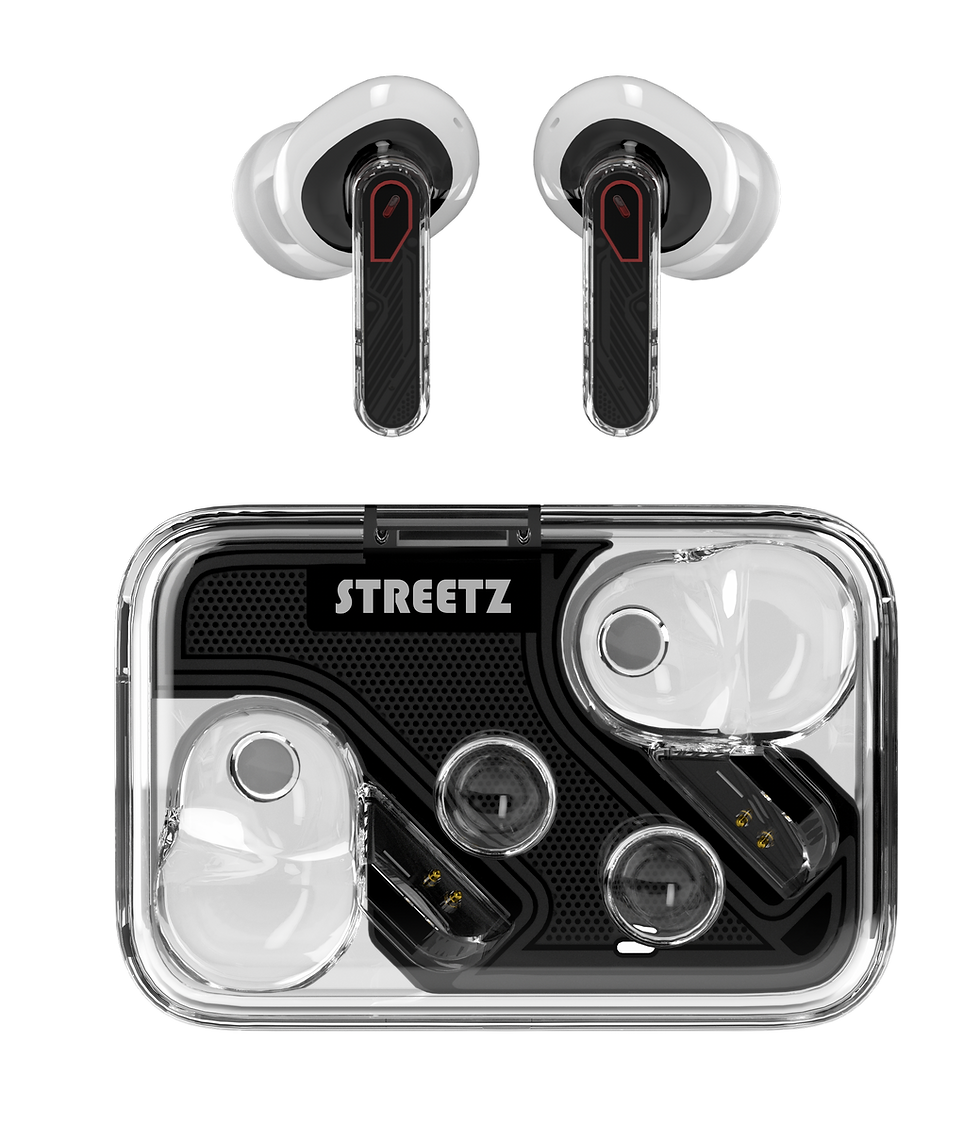 Thumbnail: Transparent True Wireless Earbuds with Dual Mic ENC