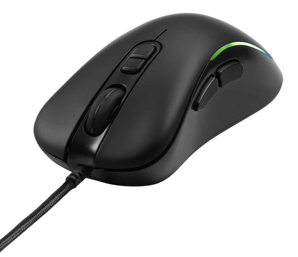 Thumbnail: DM120 gaming mouse, RGB, 800-3200 DPI, 125 Hz, RGB LED, USB