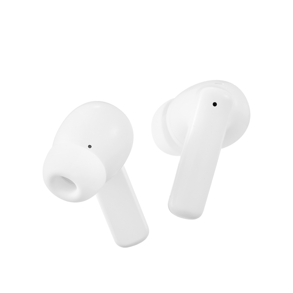 Thumbnail: T600 TWS earphones with LCD, ANC and ENC, white