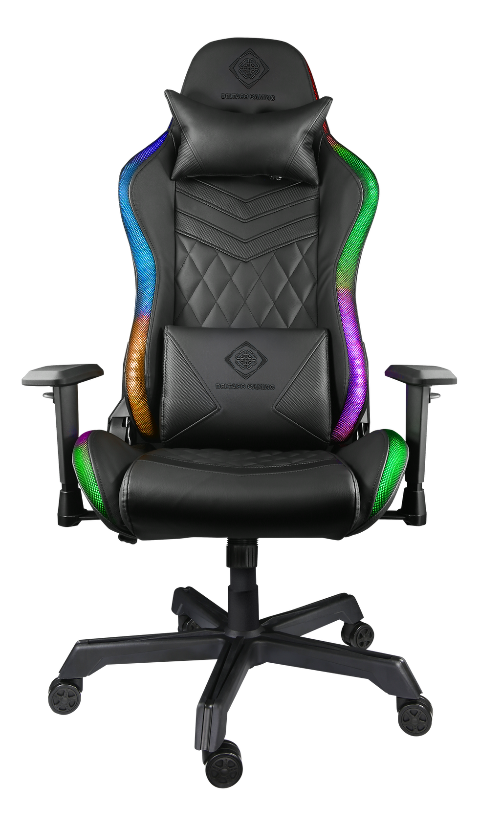 Thumbnail: DC410, RGB-Gaming Chair, Black/RGB