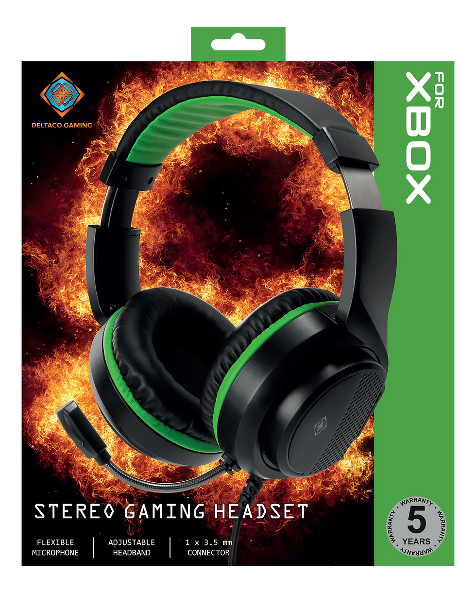 Thumbnail: Headset for XBOX Series X / S, black/green