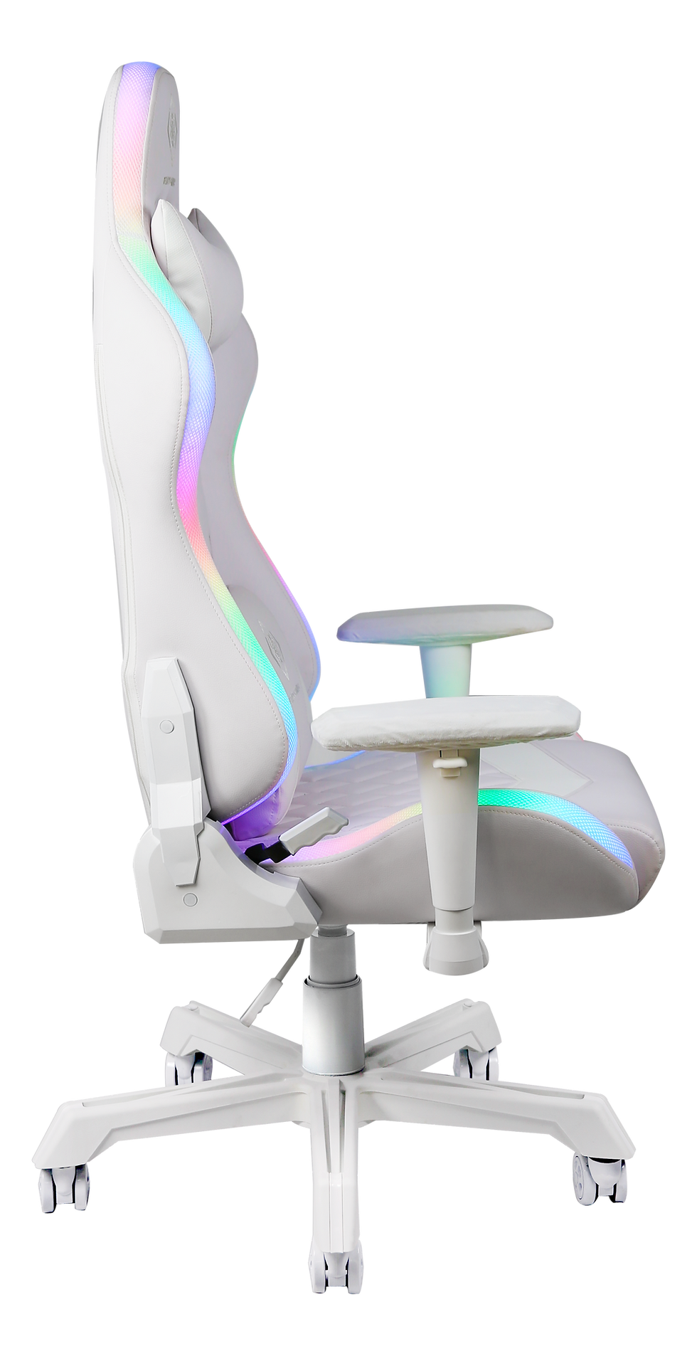 Thumbnail: WCH90, RGB Gaming Chair, RGB/Blanc
