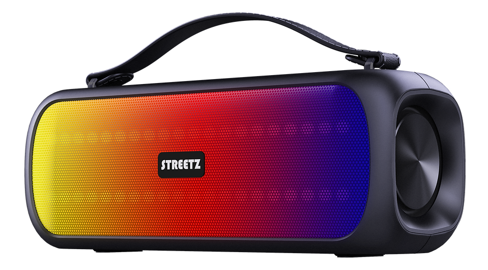 Thumbnail: B200, TWS Boombox, 30 W, rain resistant,BT 5/AUX/USB-A, rainbow-LED