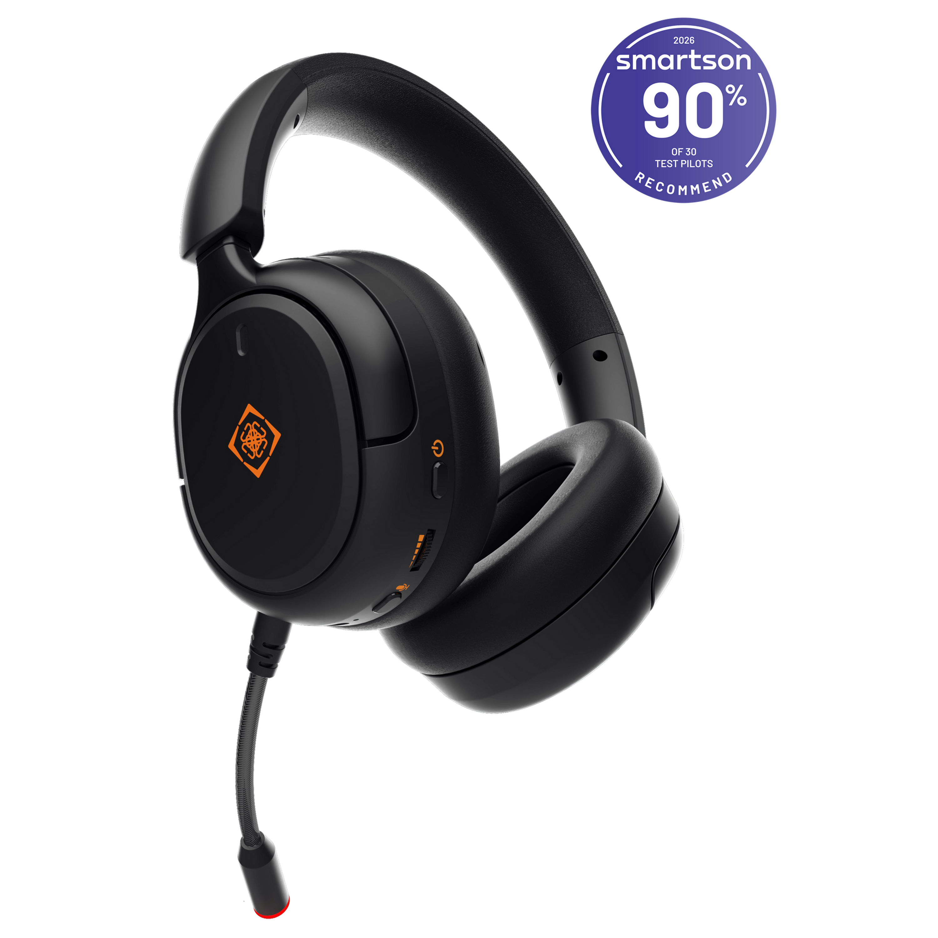 DH330 Wireless Gaming Headset with 2.4G+BT+Wired Connection, black