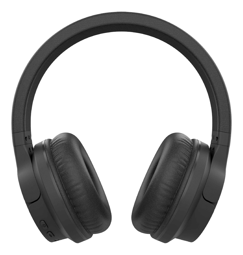BT510 Bluetooth noise-cancelling headphones, black
