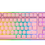 Thumbnail: PK75  Gaming Keyboard with membrane switches, UK layout, Pink/RGB