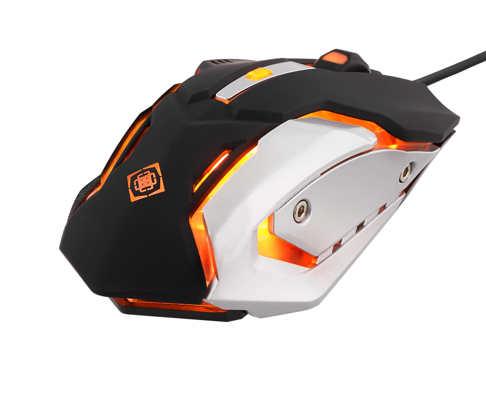 Thumbnail: Optical Gaming Mouse with orange LEDs