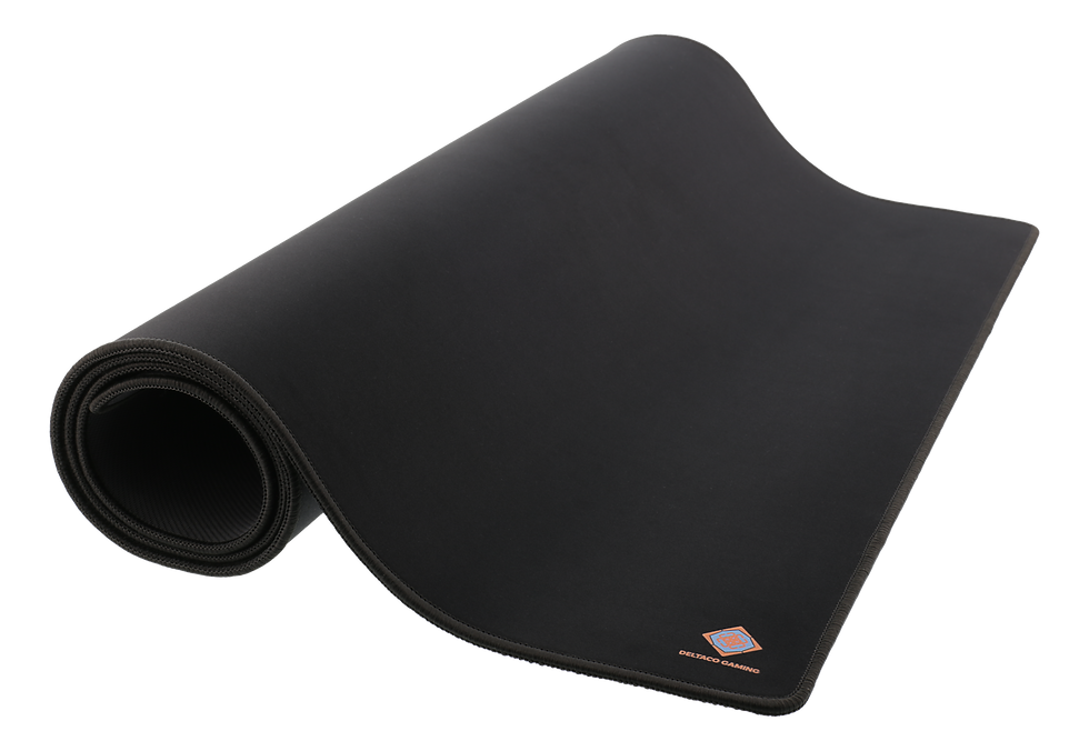 Thumbnail: DMP440, Mousepad XXL, Deskmat, stitched edges, cloth surface, black