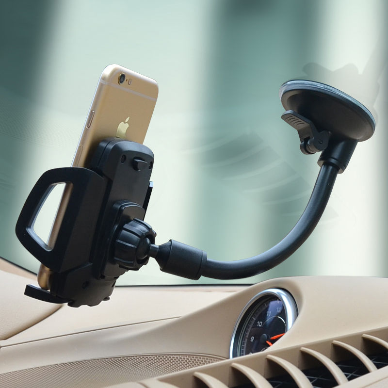 Thumbnail: Multifunctional Car Phone Holder with Suction Base