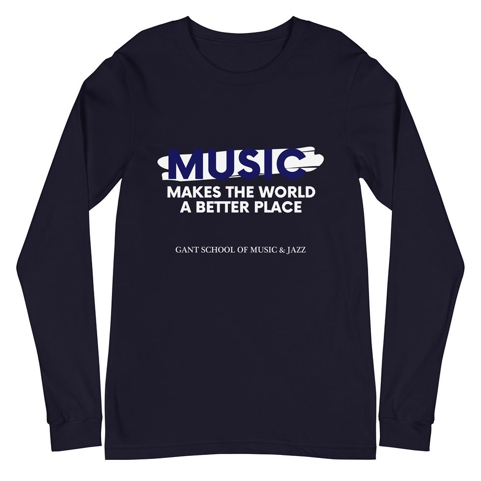 Miniatura: Music Makes the World a Better Place Long Sleeve Tee
