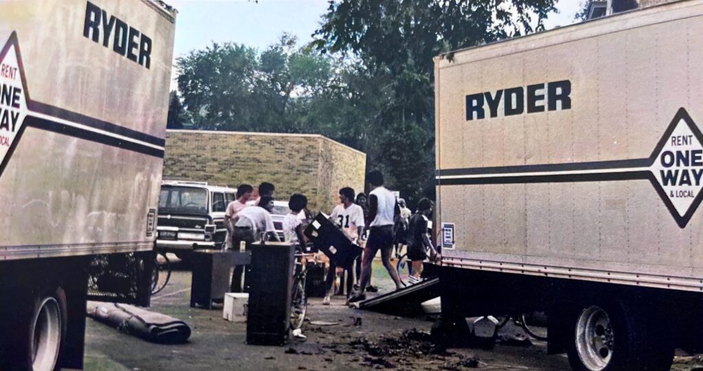 Moving In Day at Notre Dame