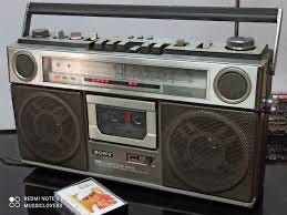 Photo of a Typical SONY cassette recorder that we used to send messages to each other during the Vietnam War.Part of the autobiography of Dr. Anthony J. Carbone, Son in the Shadow of a Green Beret Hero.