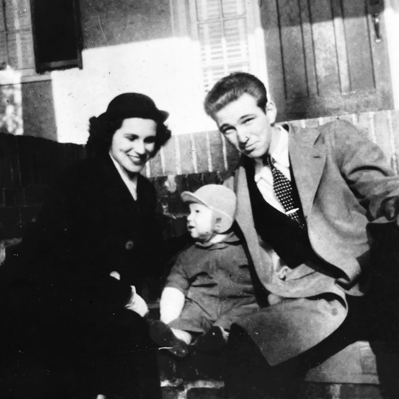 My father's second sister Theresa B. Carbone and her husband Arthur F. McDonald with their firstborn, my cousin Dennis McDonald.Dr. Anthony Carbone's Autobiography.