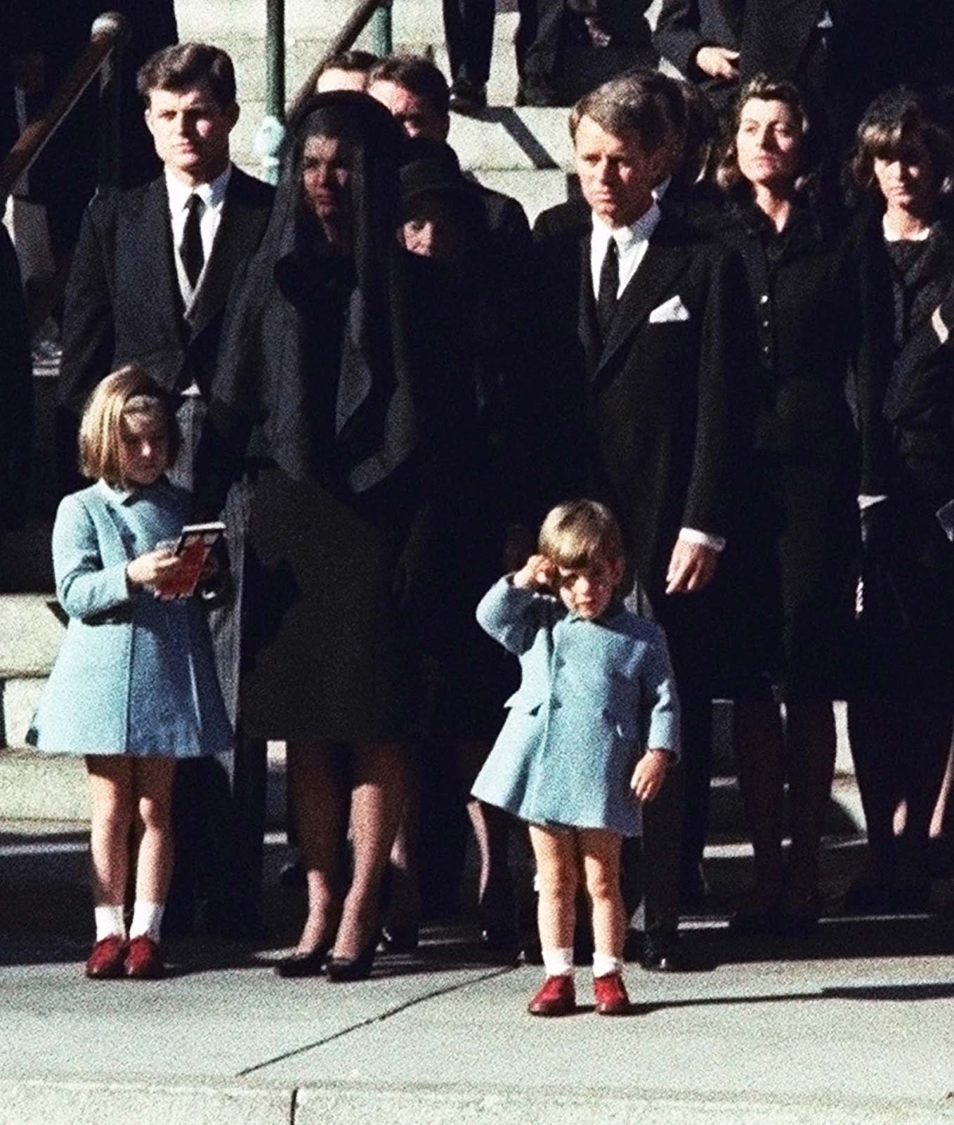 John Kennedy Jr salutes his father's casket during the late President Kennedy's funeral on November 25, 1963.Dr. Carbone’s Autobiography: A Son in the Shadow of a Green Beret Hero