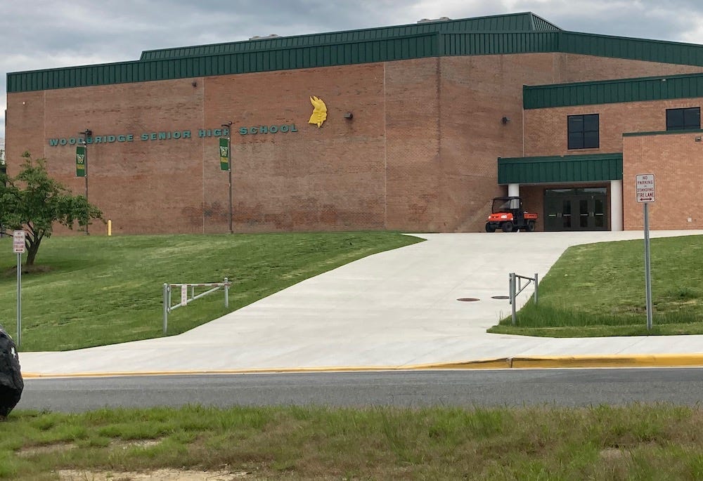 New Woodbride Senior High SchoolPart of autobiography of Dr. Anthony J. Carbone, Son in the Shadow of a Green Beret Hero