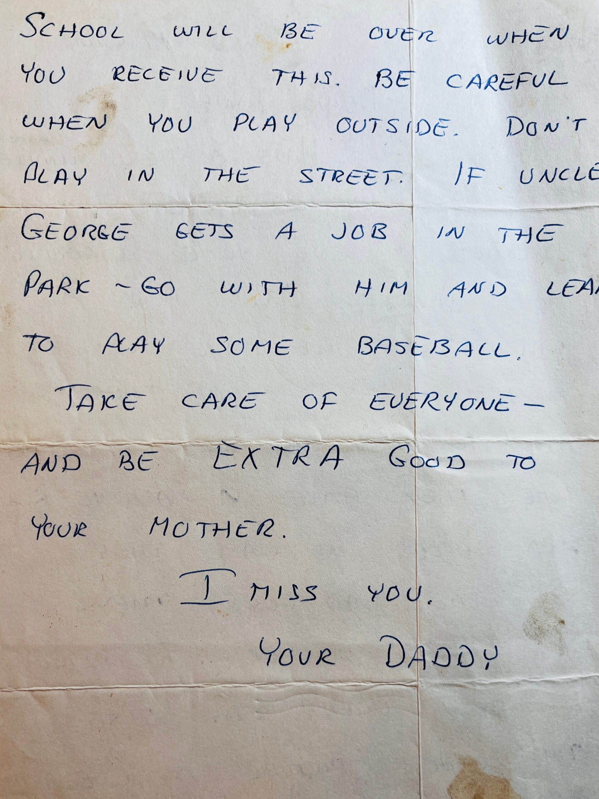 Letter from my father (MAJ Tony Carbone) written to me from Bon Mê Thuôt, Vietnam during the war on 17 June 1970.Part of the autobiography of Dr. Anthony J. Carbone, Son in the Shadow of a Green Beret Hero.