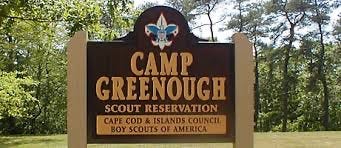 Camp Greenough Scout Reservation sign on Nantucket Island off of Cape Cod, where I attended Boy Scout Summer Camp while my father was in Vietnam.Part of the autobiography of Dr. Anthony J. Carbone, Son in the Shadow of a Green Beret Hero.