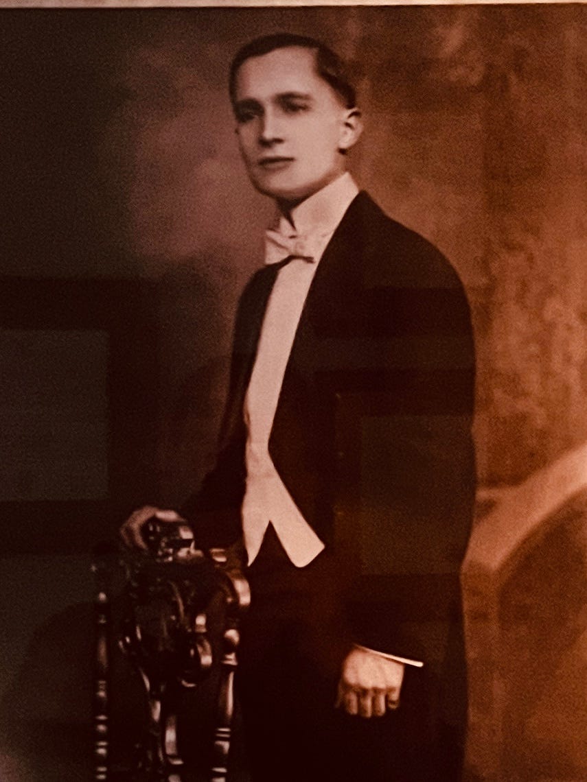 My grandfather, Antonio Benjamino Carbone the tailor. Dr. Anthony Carbone's Autobiography: Chapter 1 The Tailors' Legacy