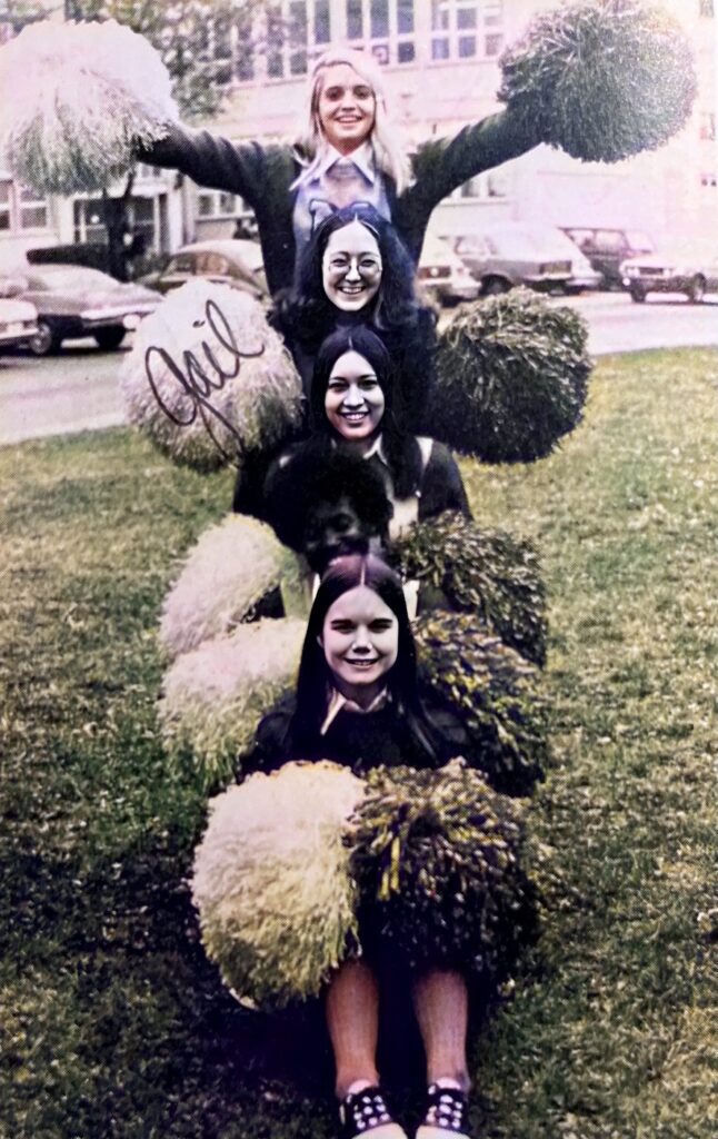 Few of the Lettergirls from Mannheim American High School in Germany.Part of the autobiography of Dr. Anthony J. Carbone, Son in the Shadow of a Green Beret Hero.