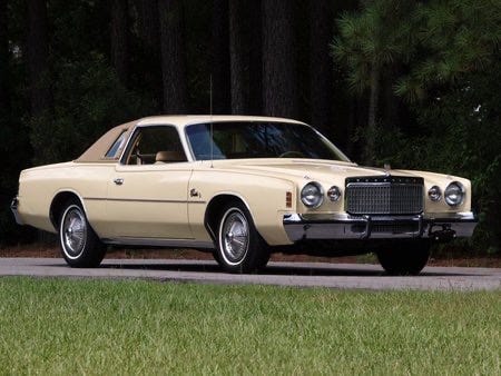 Photograph of a 1977 cream colored Chrysler Cordoba sedan like my father bought in 1977.Part of the autobiography of Dr. Anthony J. Carbone. Believe Nothing You Hear, and Only Half of What You See--A Memoir of Service, Shame, and the Search for Truth.