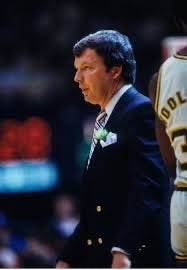 Photograph of Fighting Irish Basketball Digger Phelps in 1979-1980 season.  Autobiography of Dr. Anthony J. Carbone.