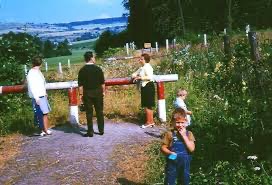 Families vist the border looking for the families in the East