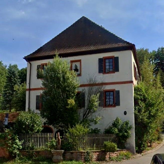 German Gasthaus (restaurant) outside of Benjamin Franklin Village, Mannheim, Germany.Part of autobiography of Dr. Anthony J. Carbone, Son in the Shadow of a Green Beret Hero.