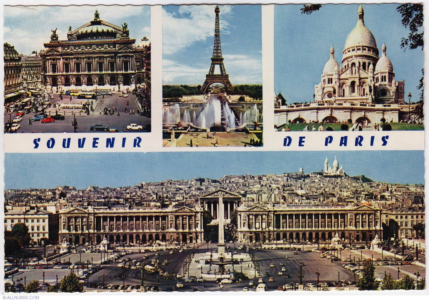 Postcard of Paris that was a souvenir from our trip to Paris in 1970 when Nana Carbone visited us in Heidelberg, Germany.Part of the autobiography of Dr. Anthony J. Carbone, Son in the Shadow of a Green Beret Hero