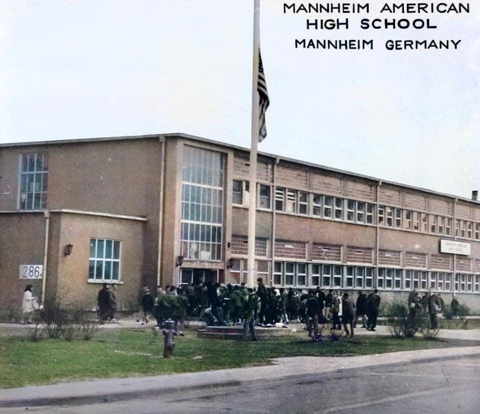 Mannheim American High School (MAHS), Mannheim, GermanyPart of autobiography of Dr. Anthony J. Carbone, Son in the Shadow of a Green Beret Hero.