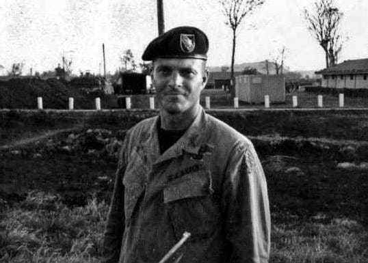 Dad (MAJ Tony Carbone) as MACV-SOG Command & Control XO at Ban Mê Thuôt, Vietnam.Part of the autobiography of Dr. Anthony J. Carbone, Son in the Shadow of a Green Beret Hero.