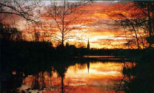 Saint Mary’s Lake at the University of Notre Dame du Lac.