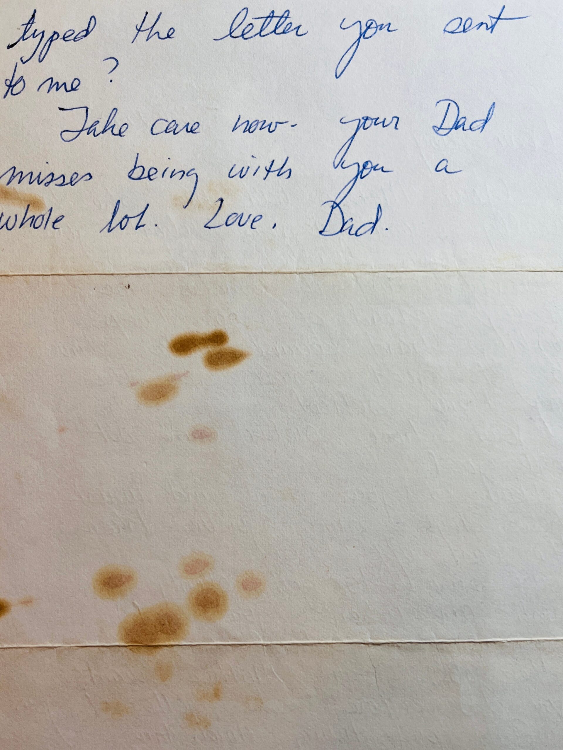 Letter from my father (MAJ Tony Carbone) written to me from Bon Mê Thuôt, Vietnam during the war on 5 November 1970.Part of the autobiography of Dr. Anthony J. Carbone, Son in the Shadow of a Green Beret Hero.