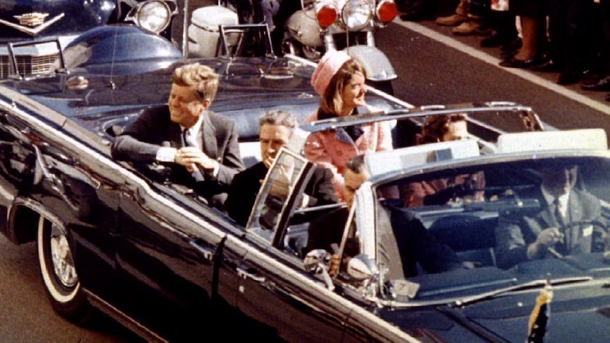 President John F. Kennedy with his wife Jackie Kennedy in Presidential Limousine with Texas Governor Connoly and his wife moments before his assassination on November 22, 1963.Dr. Carbone’s Autobiography: A Son in the Shadow of a Green Beret Hero