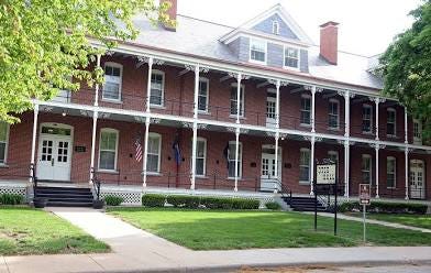 Typical post housing at Fort Leavenworth dating back to its cavalry days.Part of the autobiography of Dr. Anthony J. Carbone, Son in the Shadow of a Green Beret Hero.