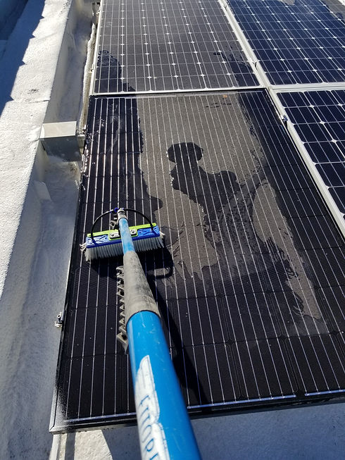 commercial panel cleaning