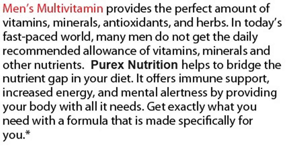 Thumbnail: Pure Multivitamins - Mens
