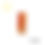 Thumbnail: Fiery orange agate cabochon with a smooth polished surface