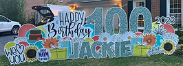 100 Mega with Black and White Script Board Flowers.jpg