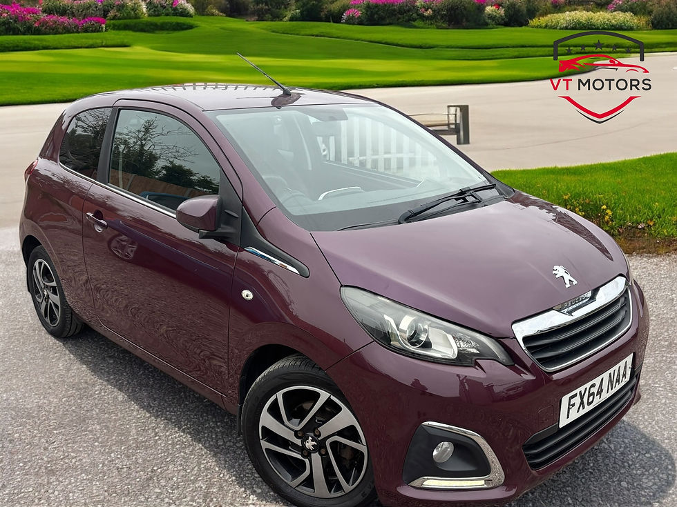 2014 Peugeot 108 1.2 VTi PureTech Allure Hatchback 3dr Petrol Manual Euro