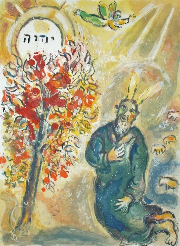 Moses and the burning bush_Marc_Chagall.webp
