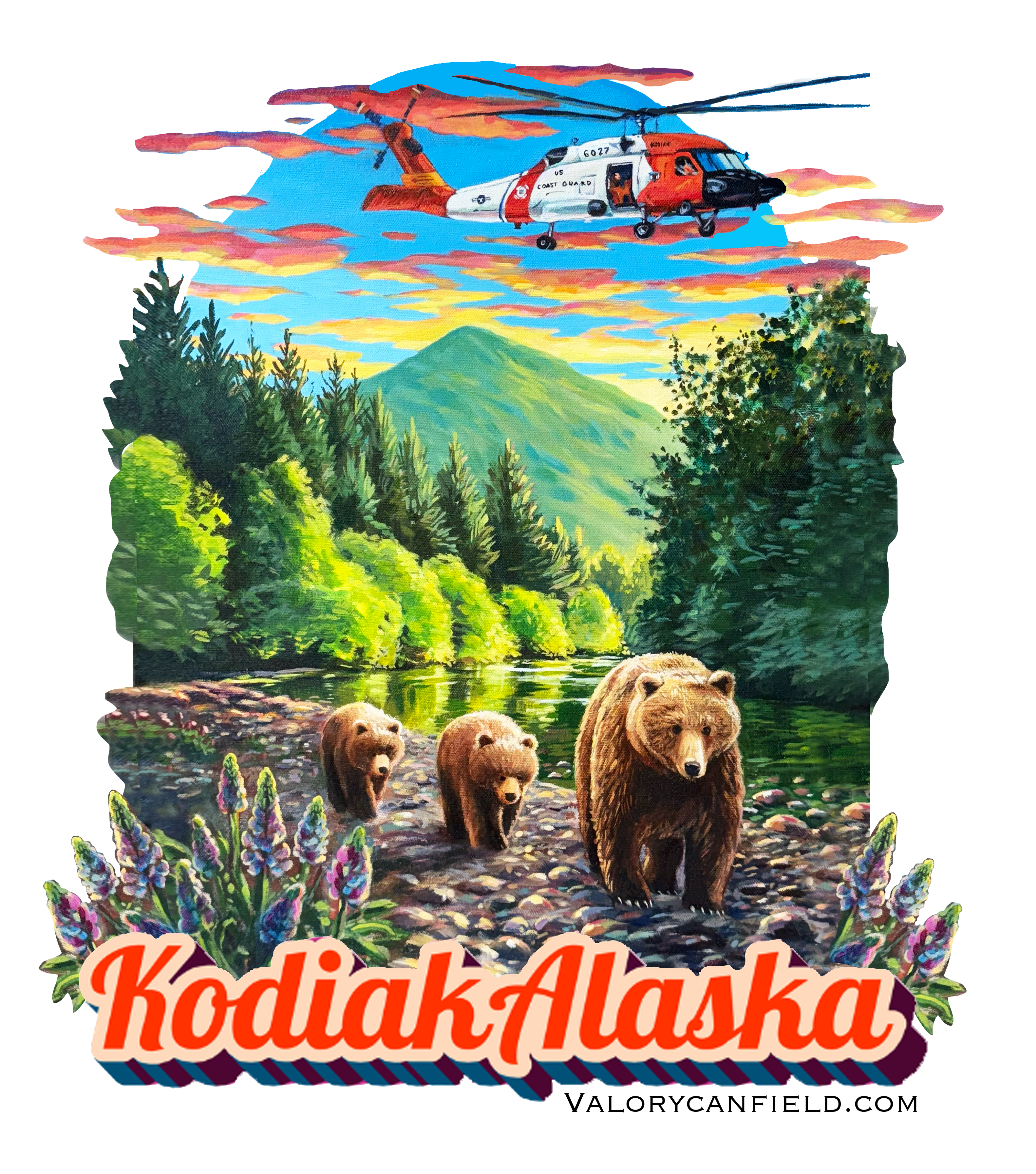 Looking for Bears Sticker
