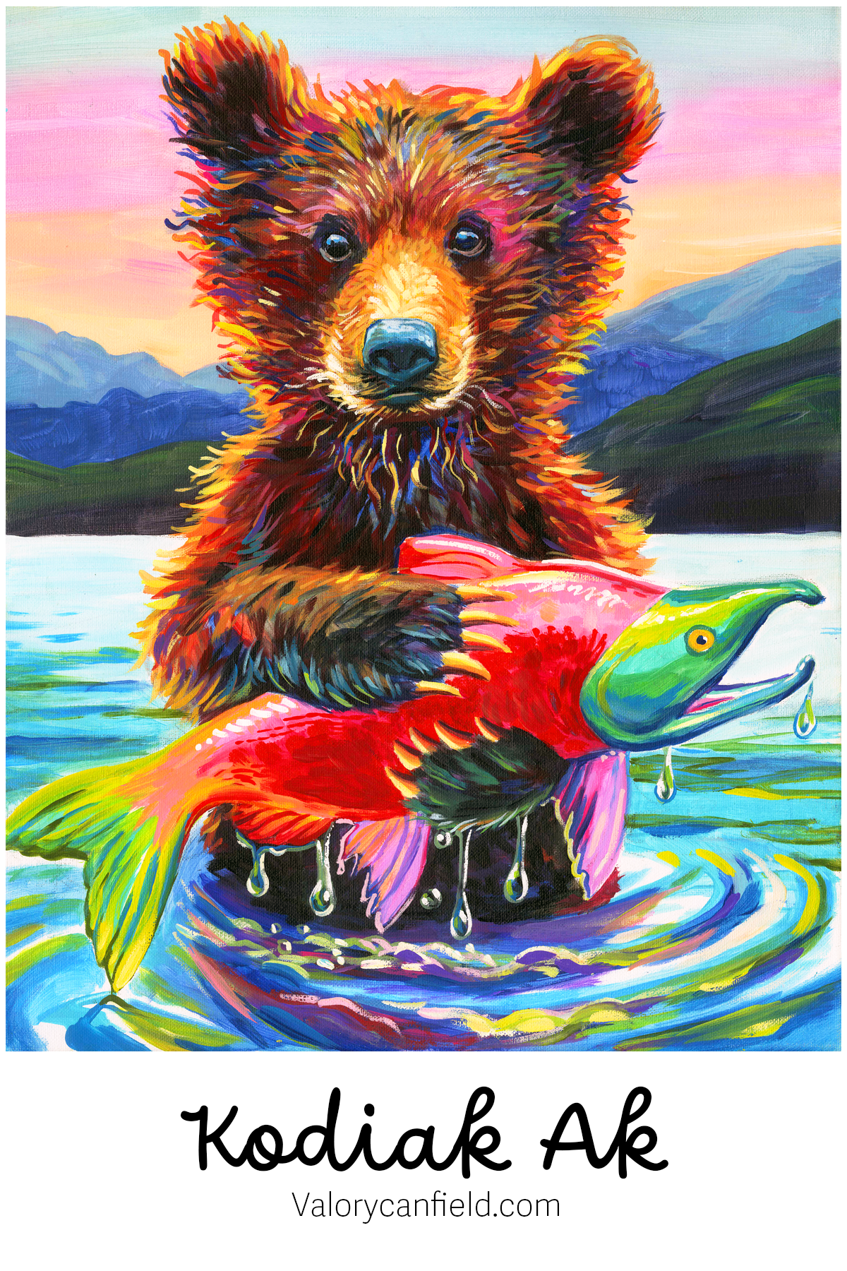 Kodiak Baby Magnet