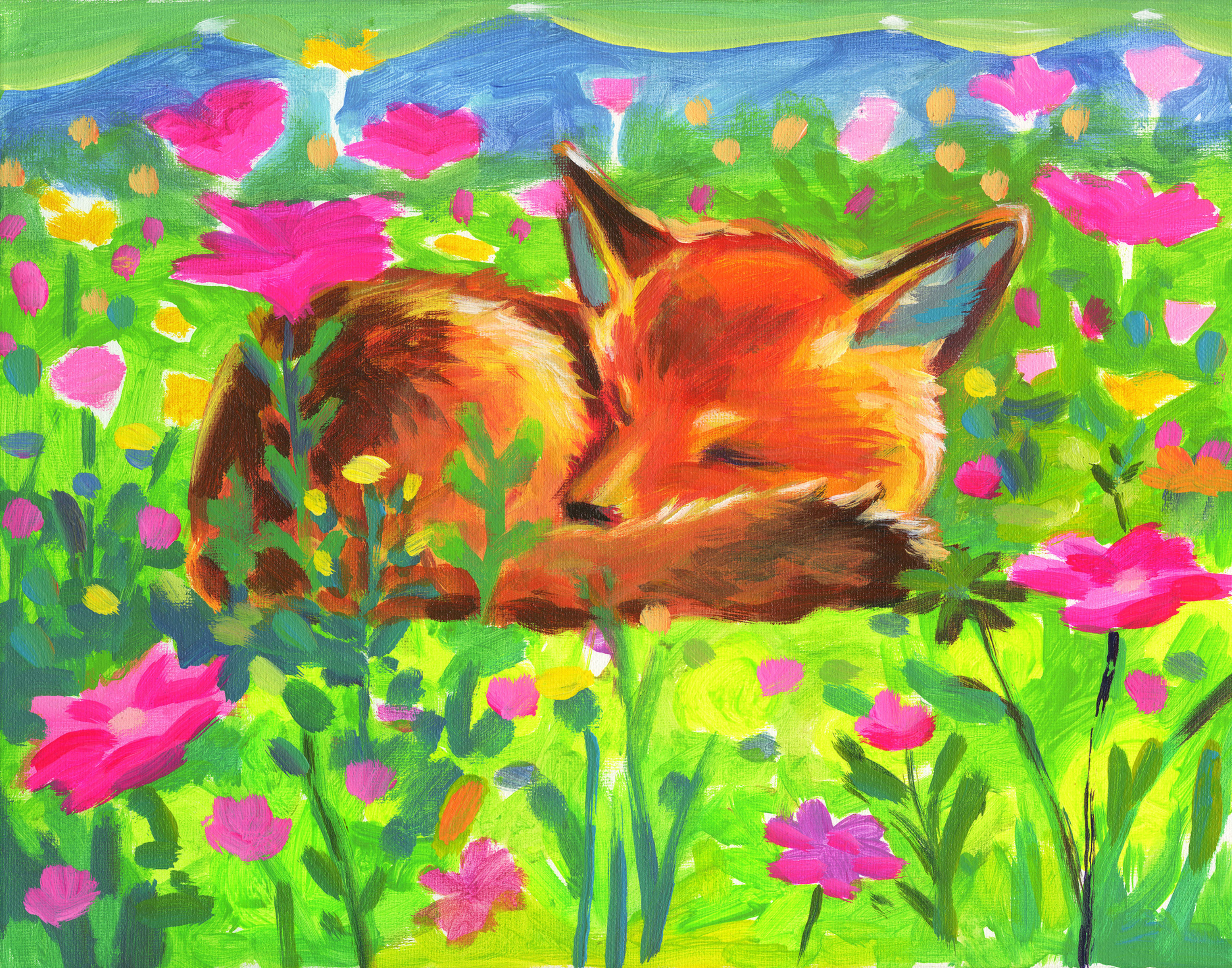 Resting Print