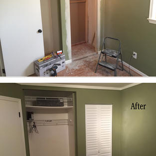 Additional storage closet