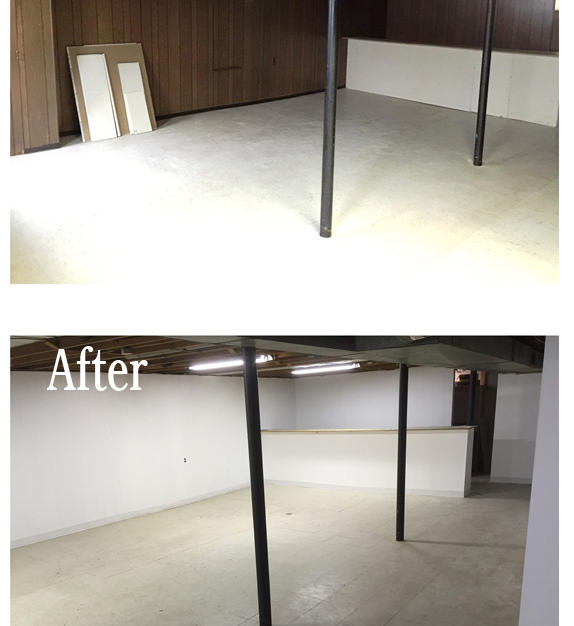 Basement finish