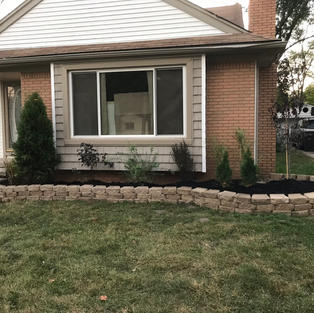 Front landscaping (After)